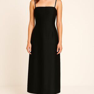 NWT Young V.I.P black maxi dress by Rustan's sz large